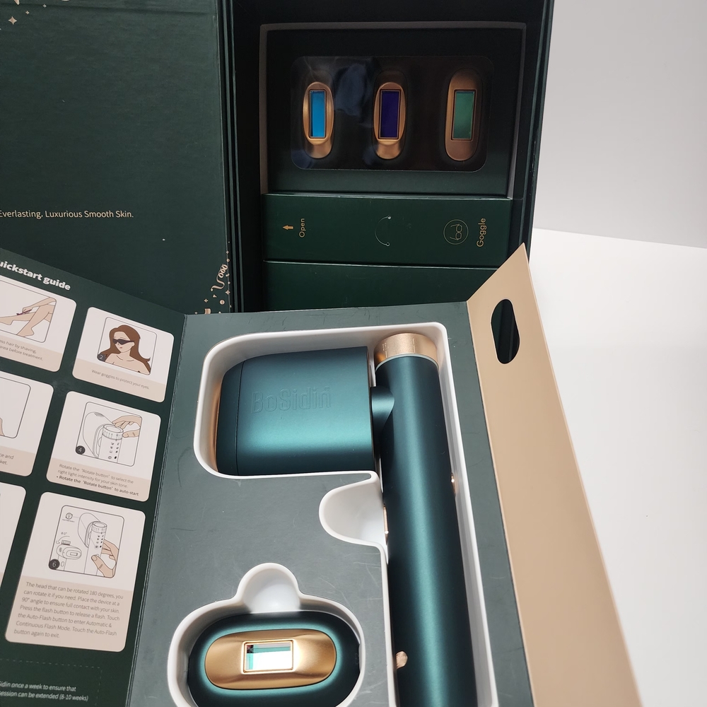 Teal Women’s Skincare Hair Removal Device – Sleek Home IPL Tool
